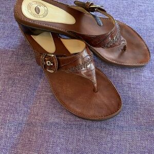 Nurture Dark Brown Sandals